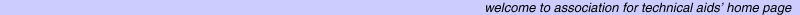 welcome to association for technical aids' home page