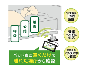 【睡眠！ケア】いきいきセンサー