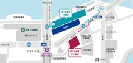 OMM（2階展示ホール）地図