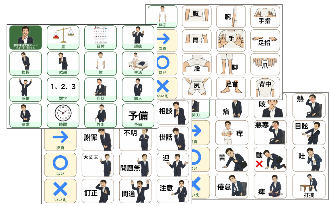 失語症者向け指伝話カードセット