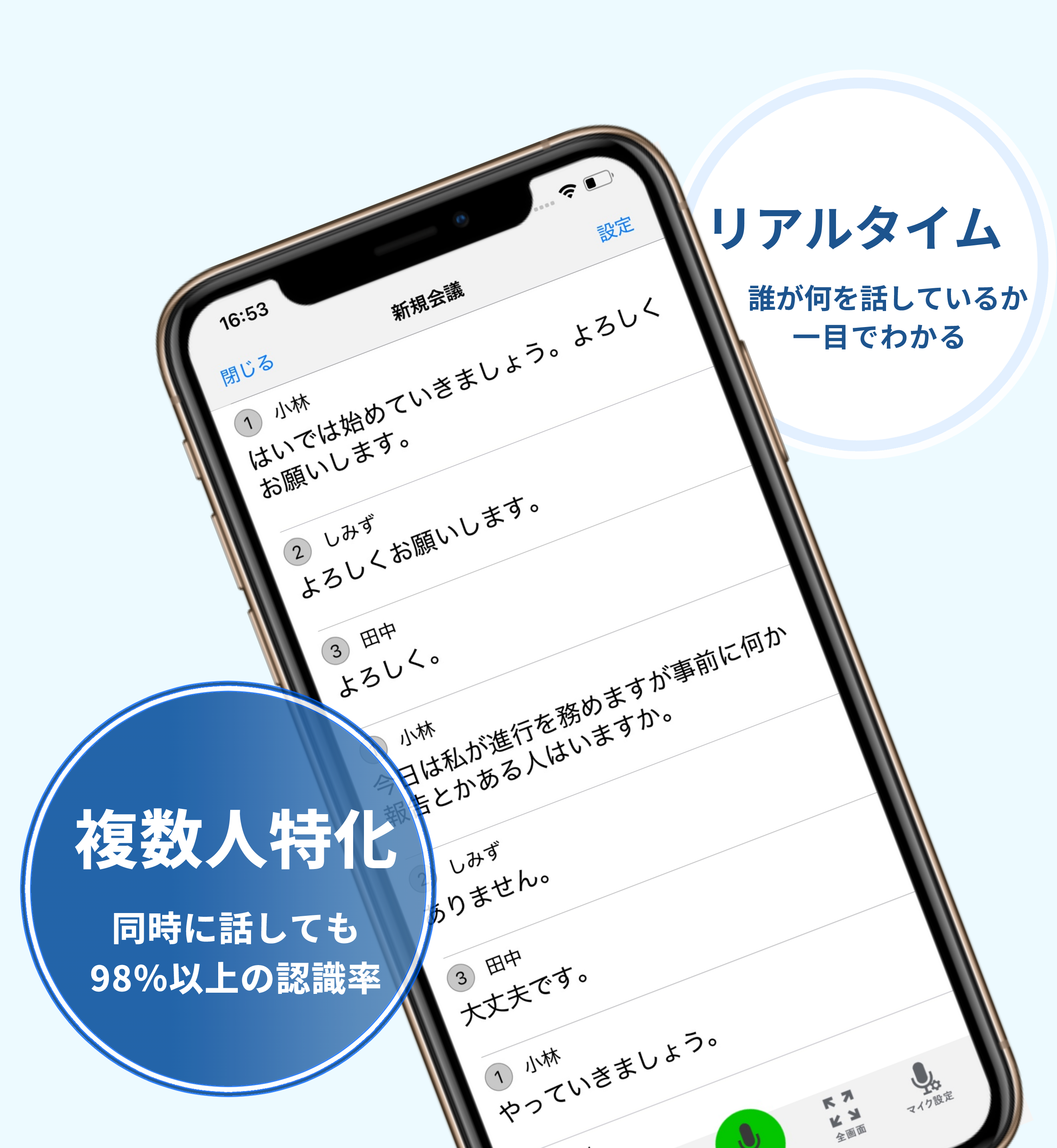 みんなで使える音声認識「TeamLog」