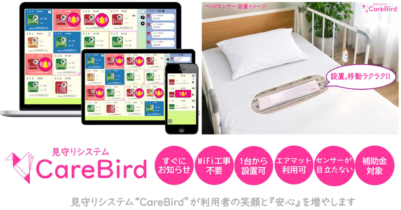 見守りシステム“CareBird”