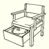 腰掛便座6の図