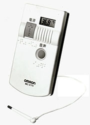 オムロン音声付電子体温計MC-217V